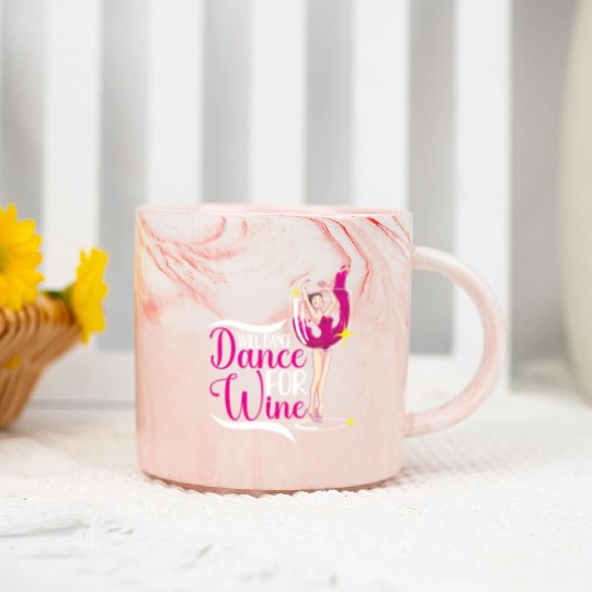 Ballet Ballerina Dance Dancer Dancing Ballet Gift Marble Mugs