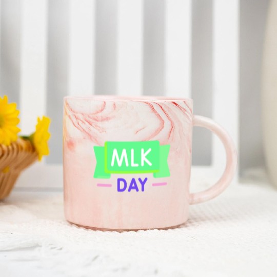 Martin Luther king jr. day Marble Mugs