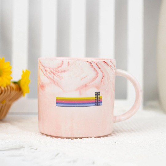 Drag Racing Race Car Retro Vintage Marble Mugs