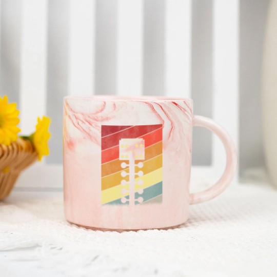 Drag Racing Race Car Retro Vintage Marble Mugs