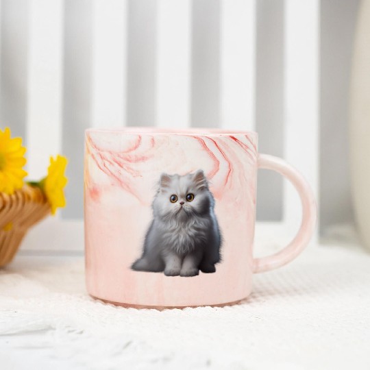 Persian Cat - A Sweet Gift Idea For All Cat Marble Mugs