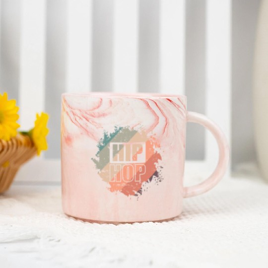 Hip Hop Rap Style of Music Direction of Music Marble Mugs