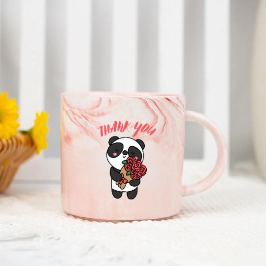 Idée cadeau saint valentin : Thank you Marble Mugs