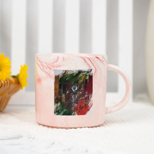 Abstract Design - Home Alone Artwork Marble Mugs