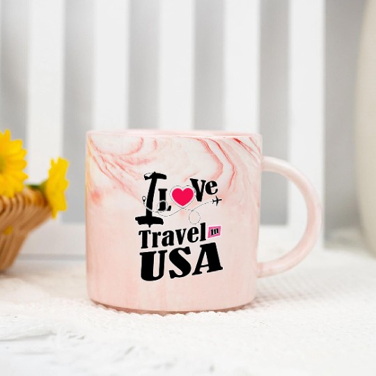 I love Travel Marble Mugs