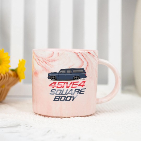 45 Midnight Blue Marble Mugs