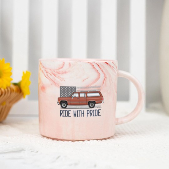 ride Bronze Marble Mugs