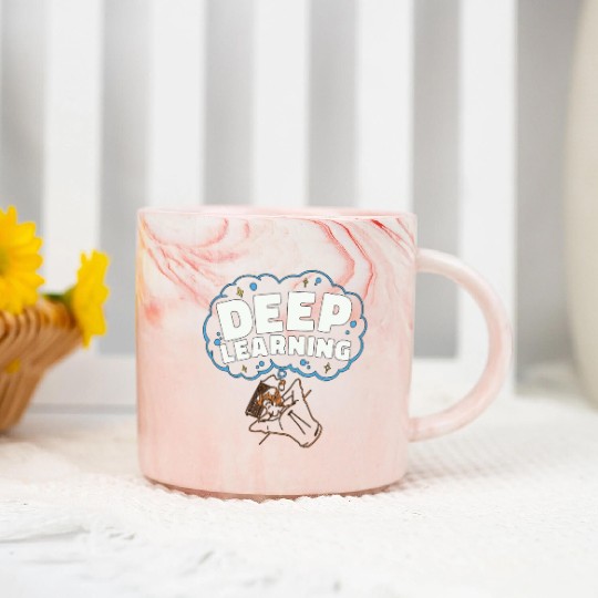 Artificial Intelligence Deep Learning Programmer Marble Mugs