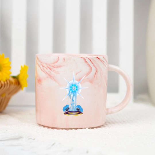 Virgin Mary, Mother of God Marble Mugs
