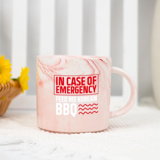 Korean BBQ, Korean Marble Mugs