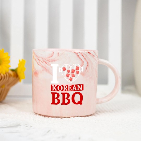 Korean BBQ, Korean Marble Mugs