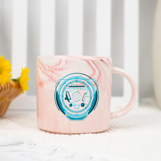 Cyberpunk teleporter 3. Marble Mugs