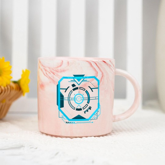 Cyberpunk teleporter 11. Marble Mugs