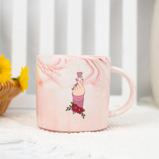 Love You Guys Tiktokers And Youtubers must have it Marble Mugs