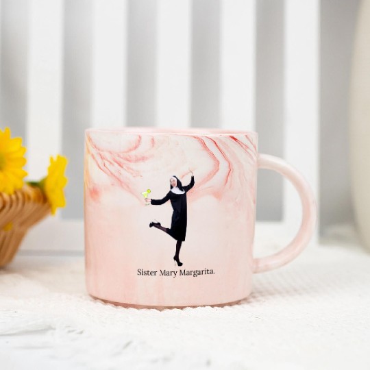 sister mary margarita Marble Mugs