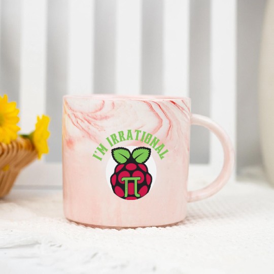 Pi Day 10 Marble Mugs