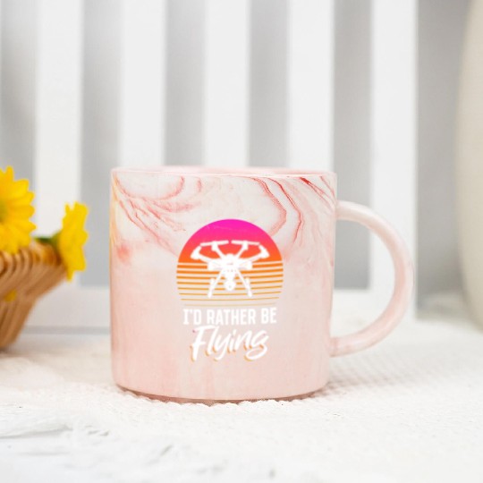 Drone Lover Drones Flying Marble Mugs