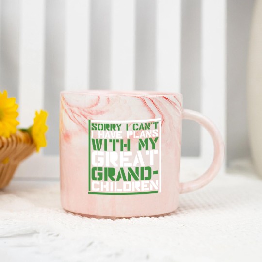 Great Grandparents Grandpa Grandma Marble Mugs