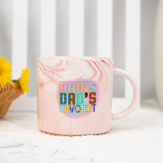 DADS FAVORIT Sublimation Marble Mugs