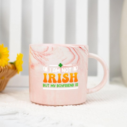 Irish Boyfriend St. Patrick's Day Women Marble Mugs