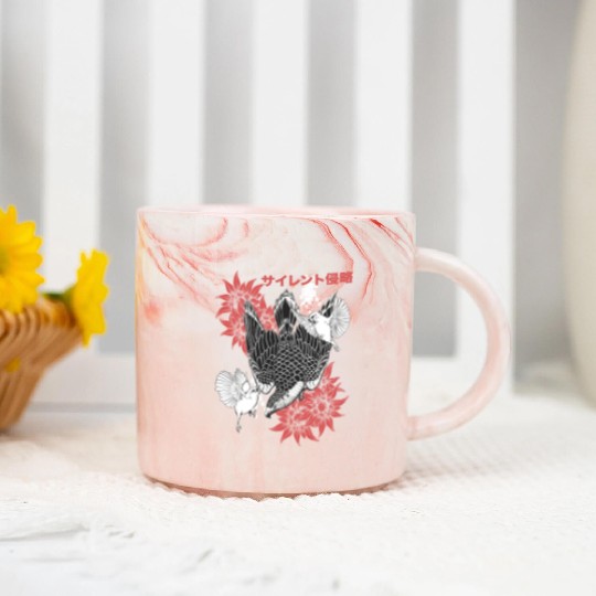 Birds Of Prey Falcon Marble Mugs