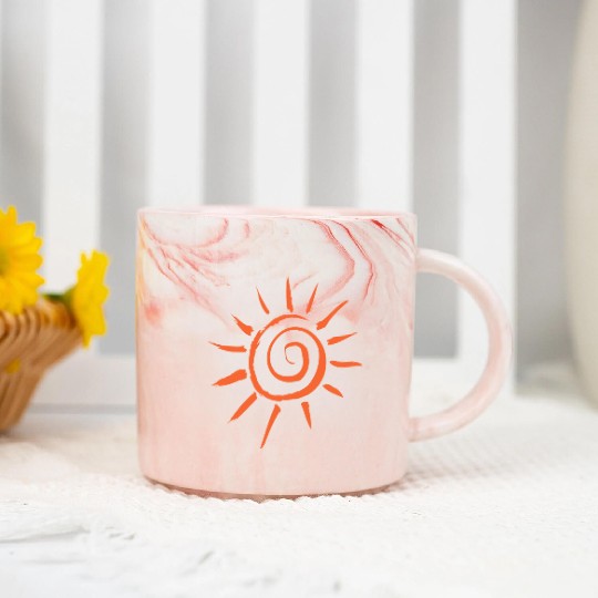 summer Marble Mugs