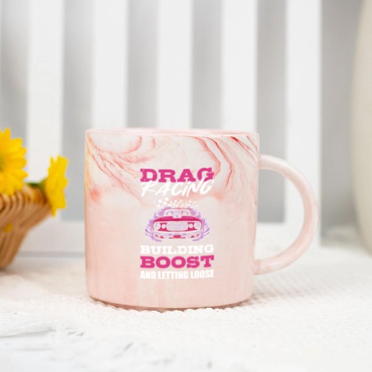 Drag Racing Drag Racer Drag Race Motor Sport Marble Mugs