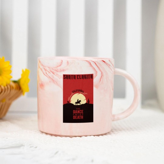 Santa Clarita California wild west town Marble Mugs