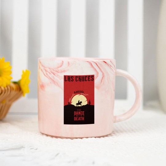 Las Cruces New Mexico wild west town Marble Mugs