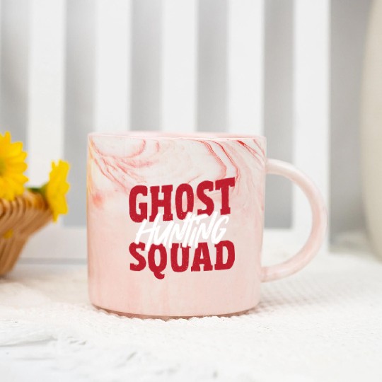 Ghost Hunting Squad Ghost Hunter Marble Mugs