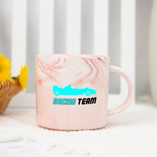 Racing Team Marble Mugs