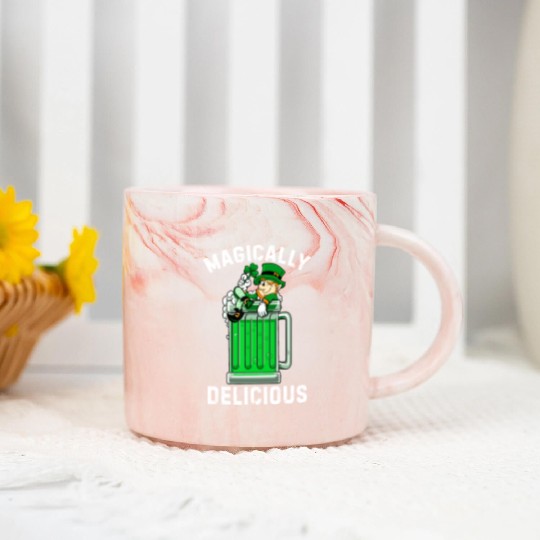 Magically Delicious idea St Patricks Day Drinking Marble Mugs