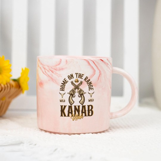 Kanab Utah wild west town Marble Mugs