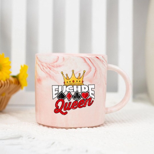 Card Game Games Playing Card Poker Euchre Marble Mugs