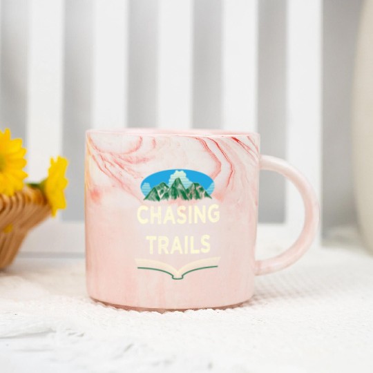 Chasing Trails Hiking Mountain Hiker Summit Wildli Marble Mugs