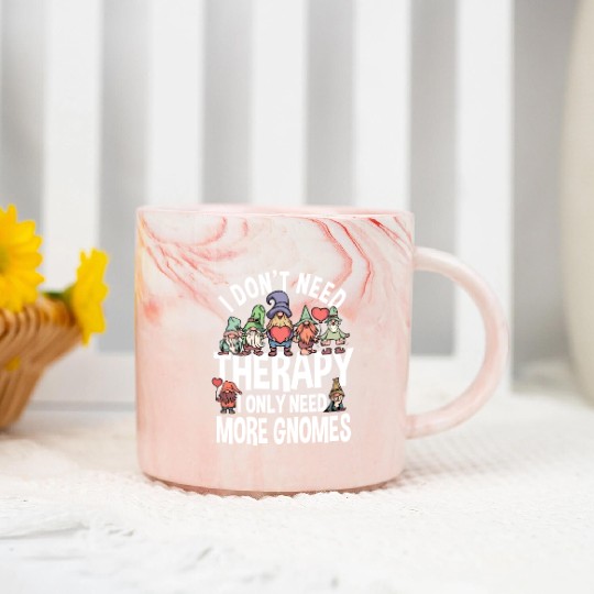 Gnomes Lover Gift Marble Mugs