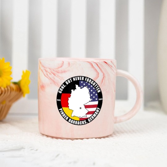 Gone But Never Forgotten Pinder Barracks Germany Marble Mugs