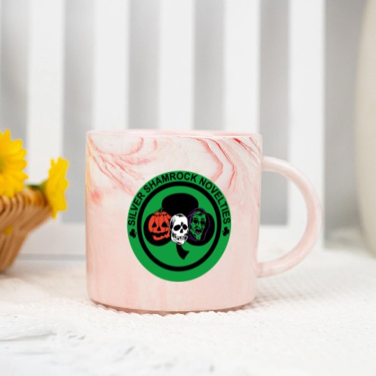 Silver Shamrock Novelties Marble Mugs