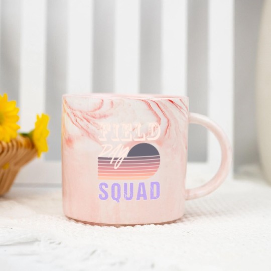 FIELD DAY SQUAD Marble Mugs