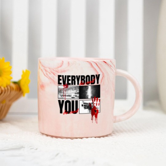 Everybody be cool You be cool Design Marble Mugs