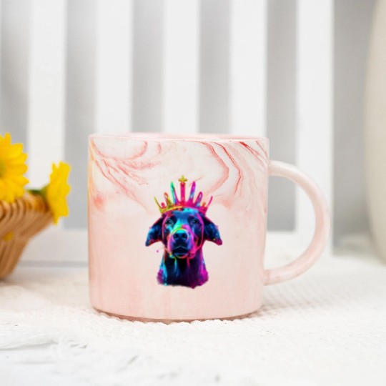 Crowned Pioneer: Trailblazing Through History T-Sh Marble Mugs