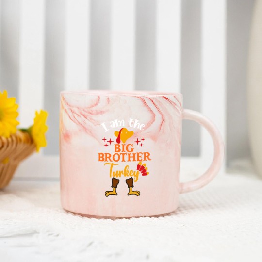 Big Brother Turkey Marble Mugs