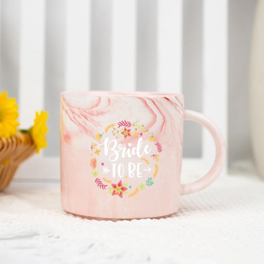 bride to be I bachelorette party Marble Mugs