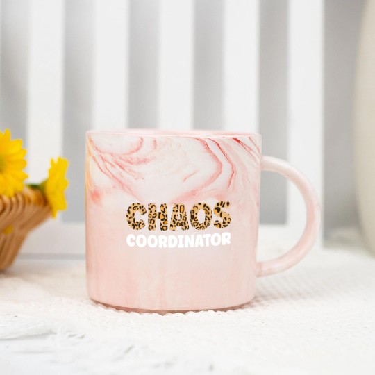Chaos Coordinator Marble Mugs