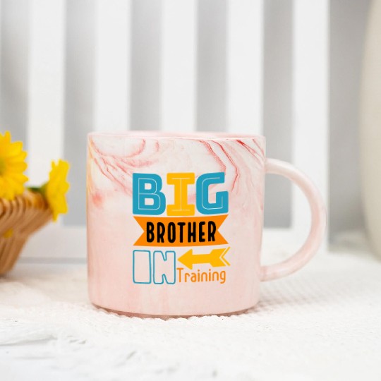 big brother in training, big brother 2024 Marble Mugs