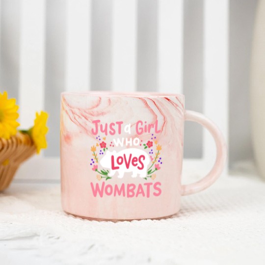 Wombat Australian Wombat Lover Marble Mugs
