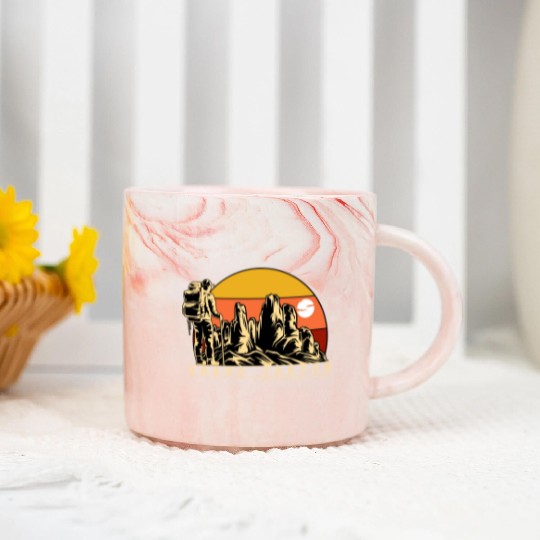 Good Sun Set And Relax Place New Marble Mugs