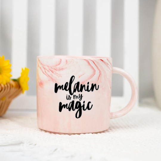 Magic Melanin Marble Mugs