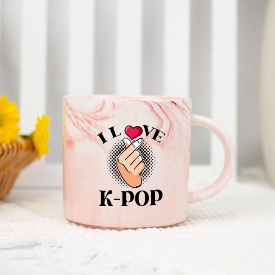 K-Pop K-drama Korean Music KPop Kdrama Gift Marble Mugs