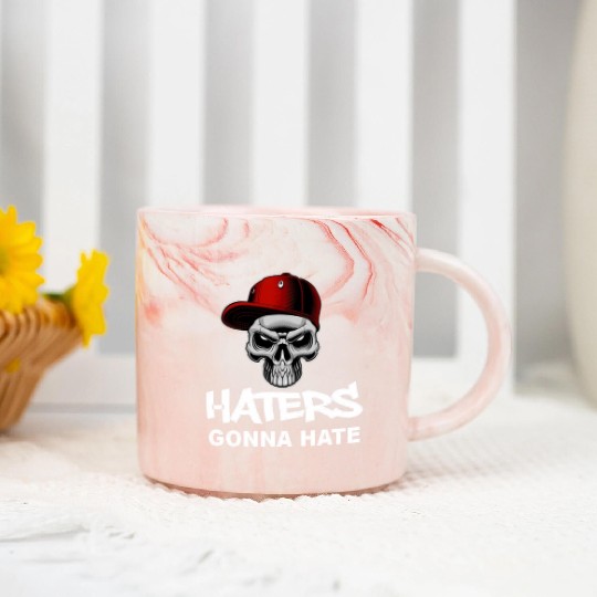 Haters Gonna Hate Marble Mugs